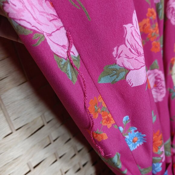 Ann Taylor Lot of 2 Dresses Peasant Midi and Floral Mini Shirt Dress - Picture 14 of 14